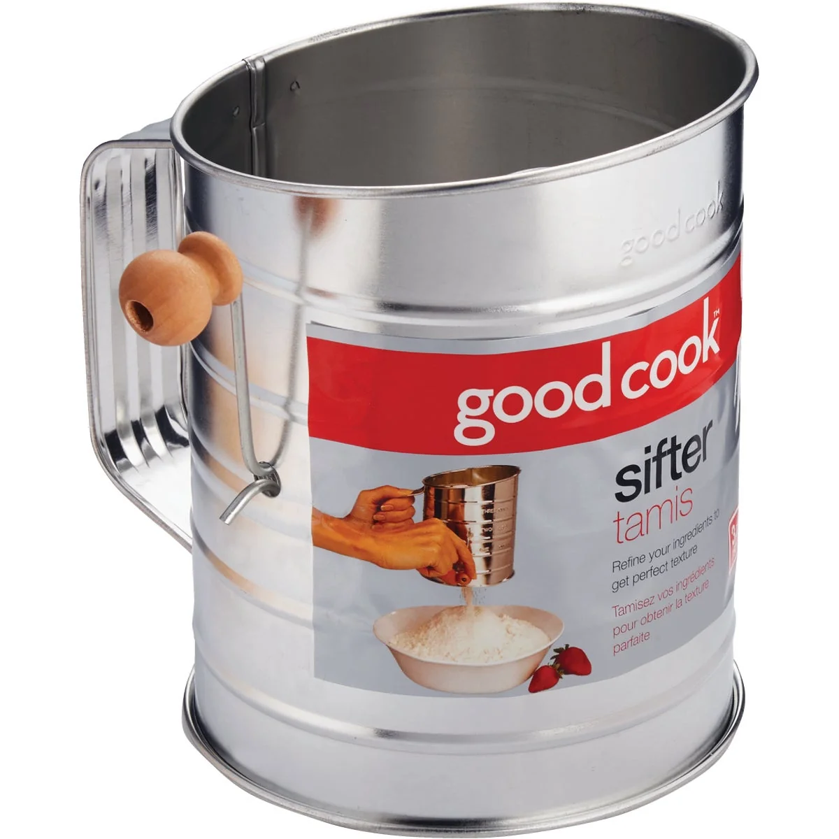 Pure Goodcook 3-Cup Tin Sifter Smart