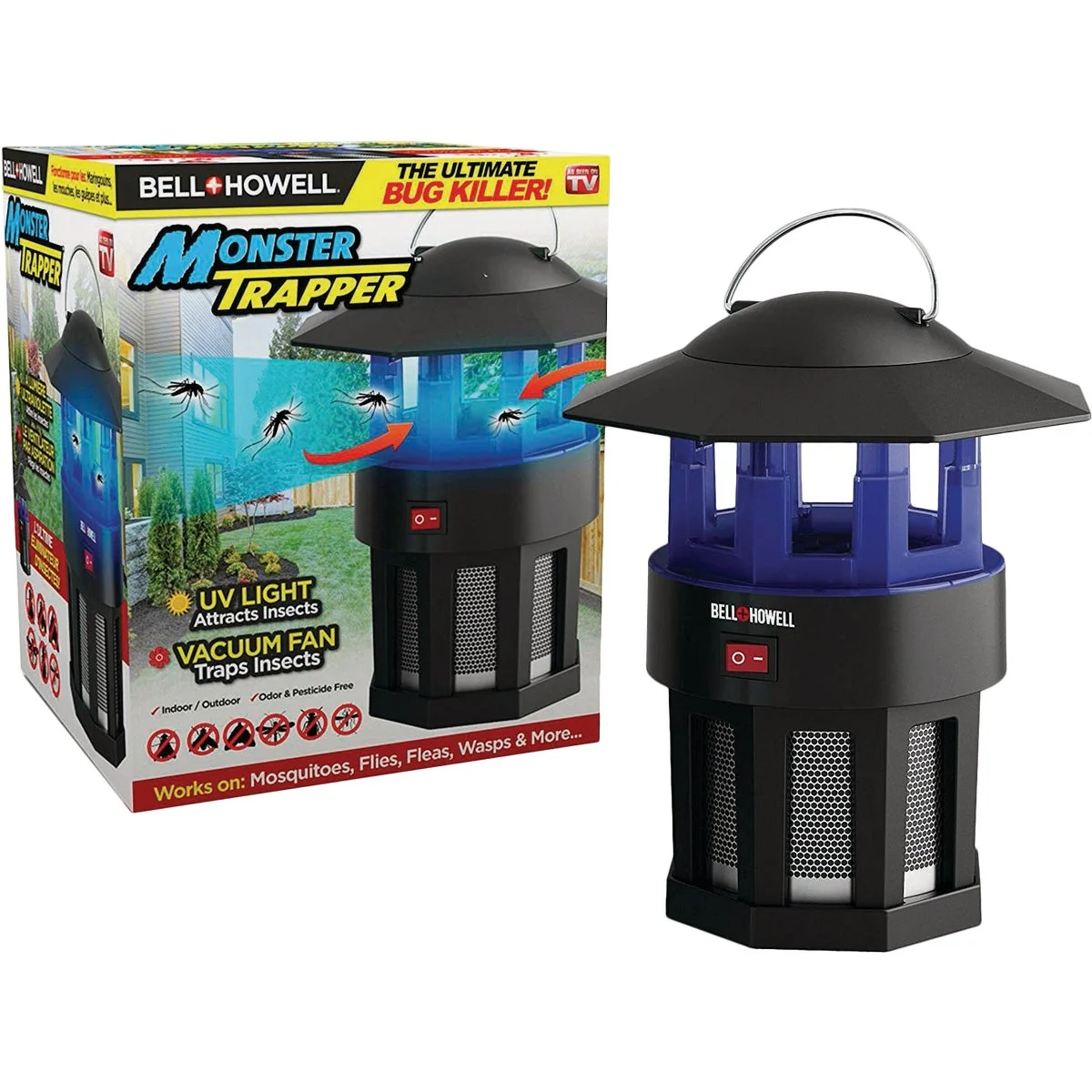 Authentic Bell Howell Monster Trapper Insect Trap Modern