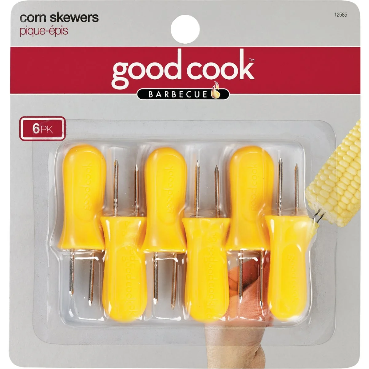 Fashionable Goodcook Jumbo Corn Skewer 6-Count Original Design