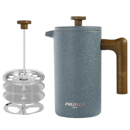 Modern POLIVIAR French Press Coffee Maker High-End