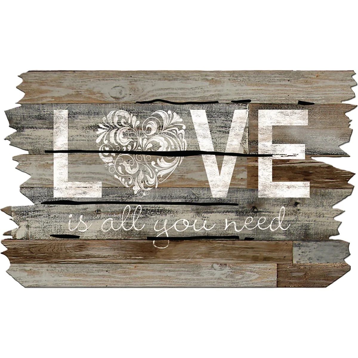 Traditional Apache Masterpiece Love Is All You Need Door Mat Healthy
