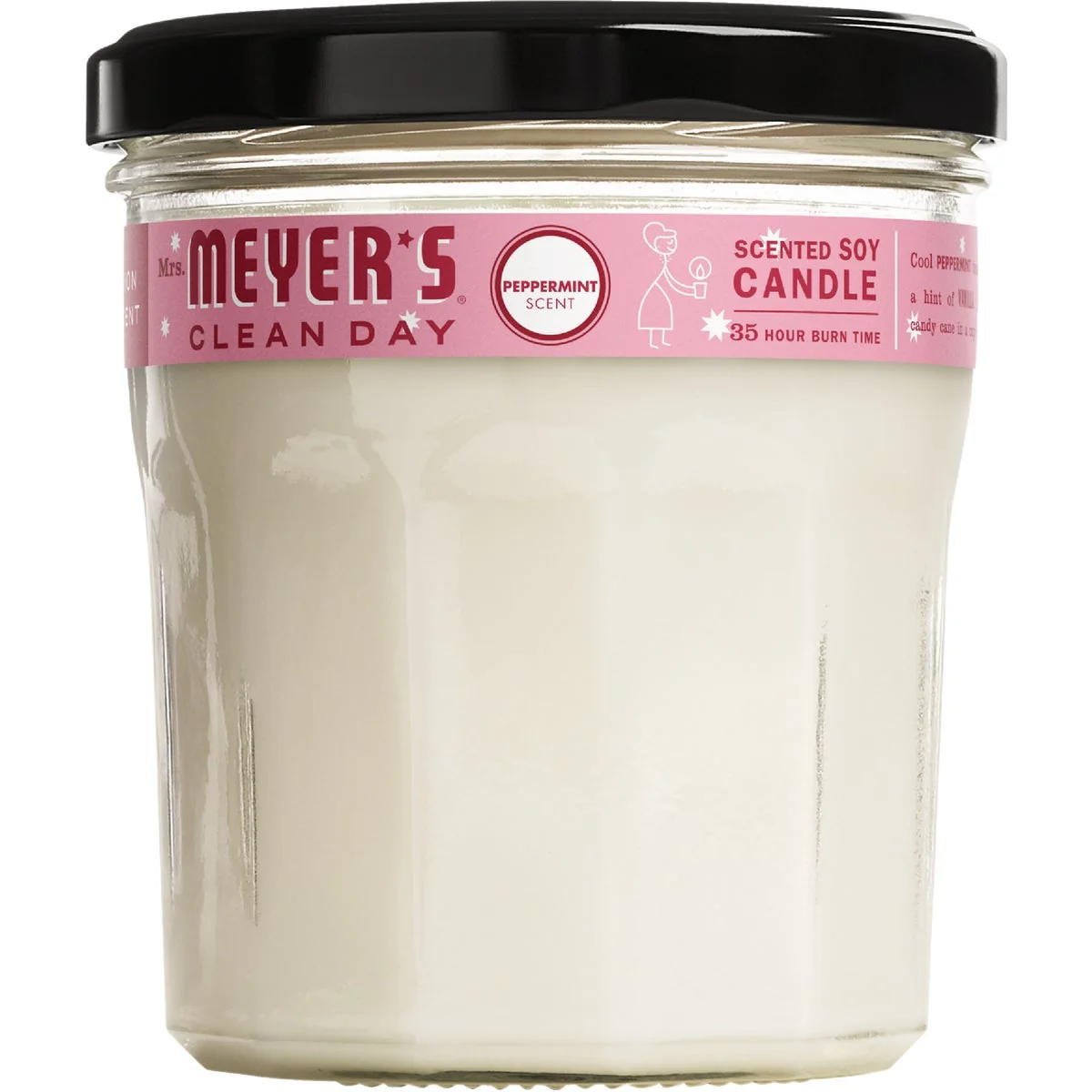 Innovative Mrs. Meyer’s Clean Day 7.2 Oz. Peppermint Jar Candle Trusted