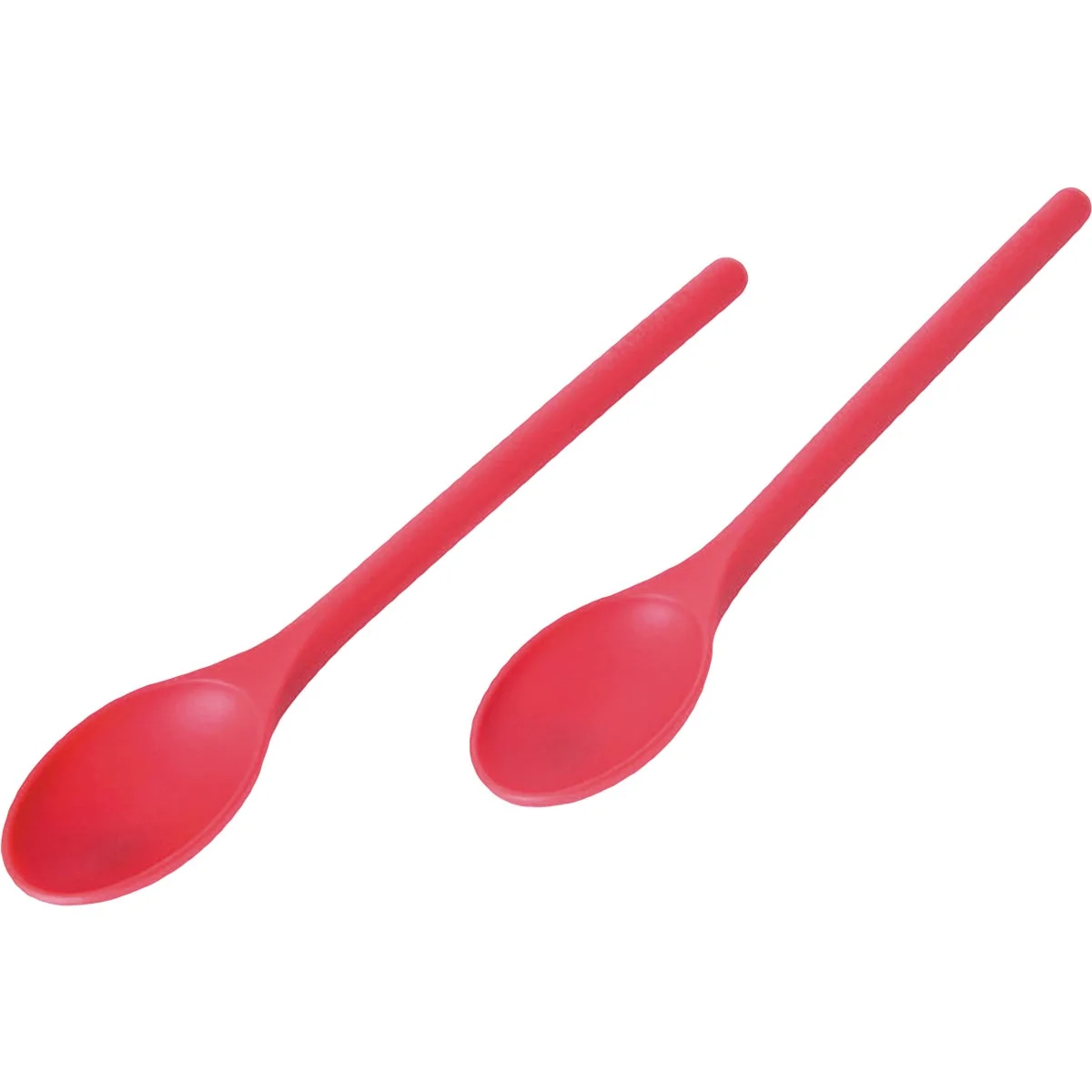 Soft Farberware Pro Red Nylon Mixing Spoon 2-Piece Environmentally Friendly