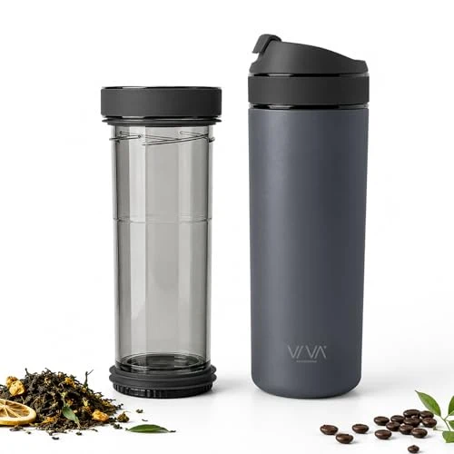 Trusted VIVA Recharge Tea Infuser Bottle Outstanding