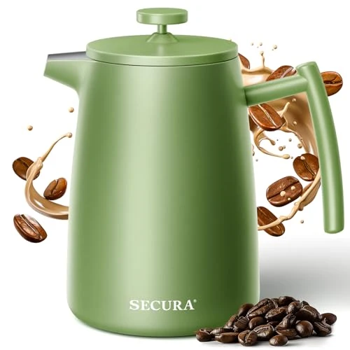 Enhanced 50oz French Press Coffee Maker Luxury
