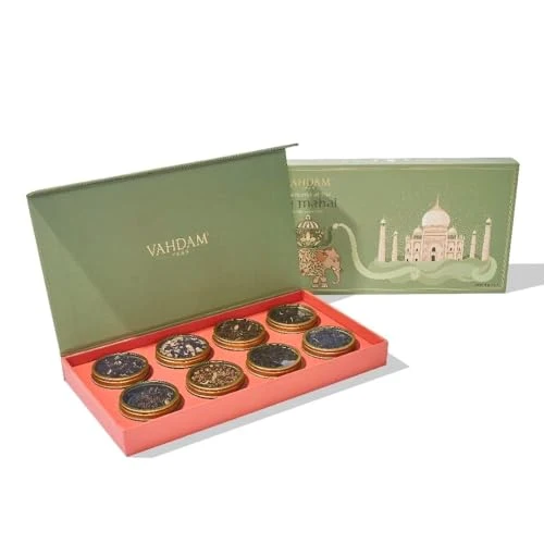 Trusted Weekend In Taj Mahal Tea Gift Set Travel Edition Gift Box 3.53 Ounce Optimized