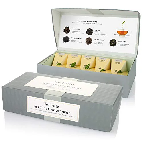 Trusted Tea Sampler 10 Pyramid Infuser Bags 10 Count Casual