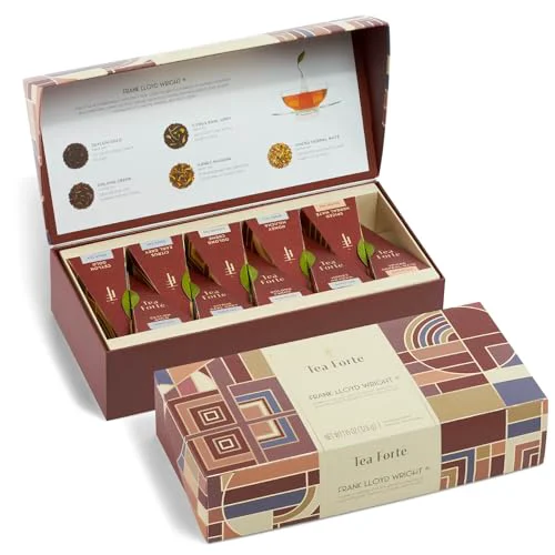 Convenient Tea Sampler 10 Pyramid Infuser Bags 10 Count Luxury