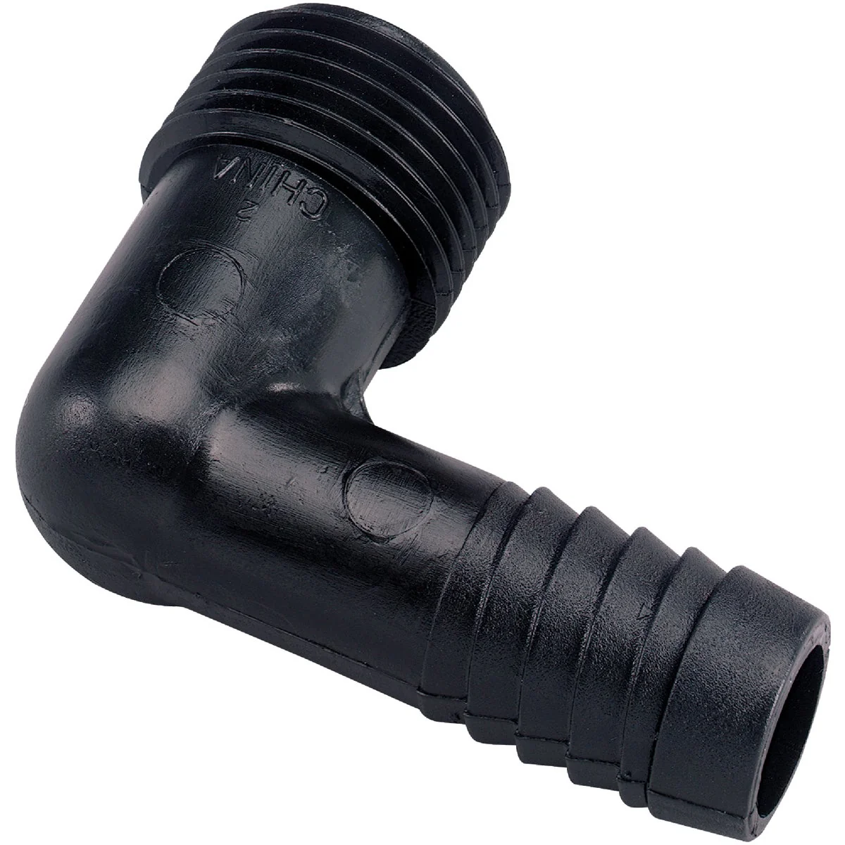 Modern Orbit 1 2 In. MNPT x 1 2 In. Barbed High Impact Plastic Elbow Stylish