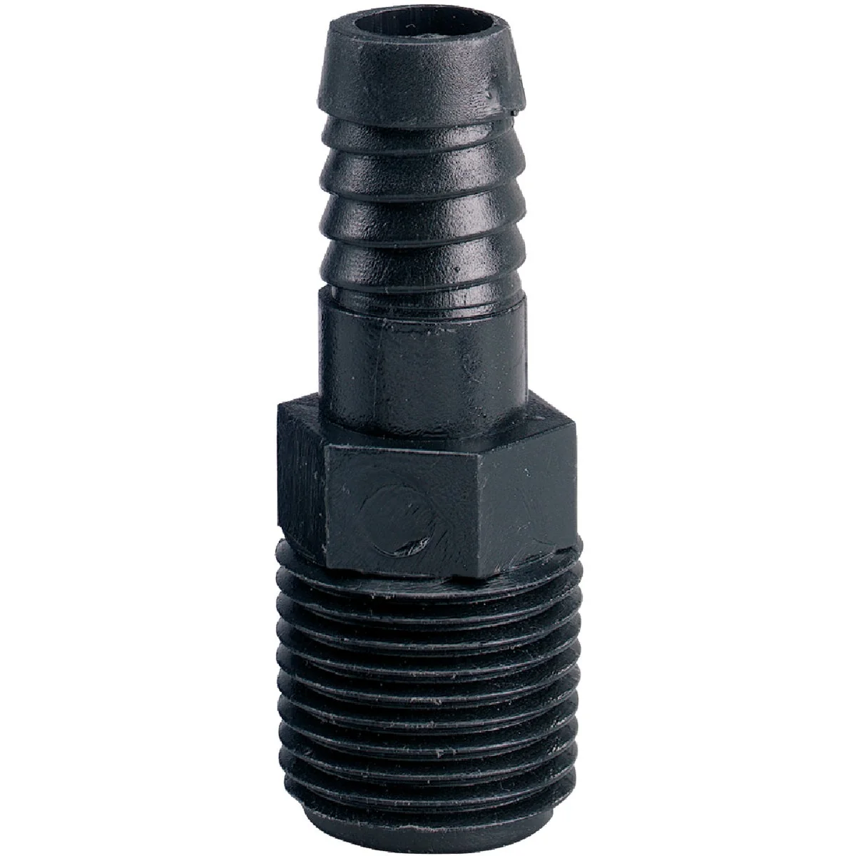 Next-Generation Orbit 3 4 In. MNPT x 1 2 In. Barbed Plastic Riser Flex Fitting Straight Adapter Traditional
