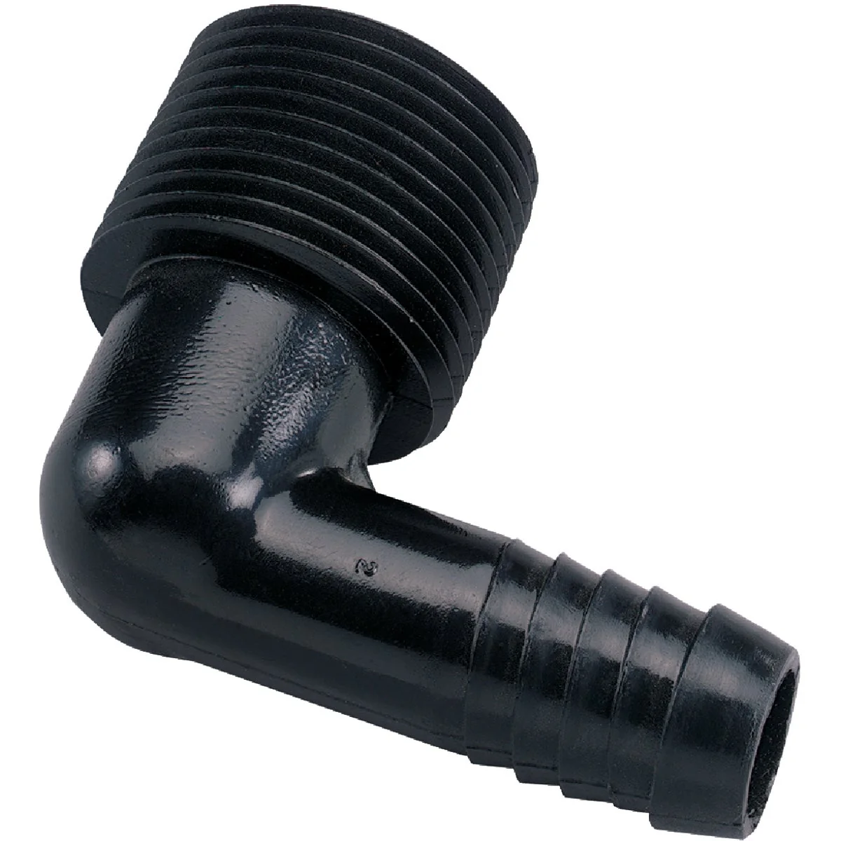 Dependable Orbit 3 4 In. MNPT x 1 2 In. Barbed High Impact Plastic Elbow Stylish