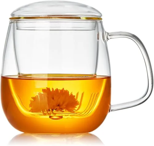 Consistent Large Glass Tea Cup Long-Lasting