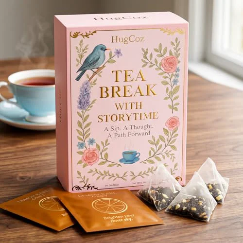 Sophisticated Book Tea Gift Set 60 Count Elegant