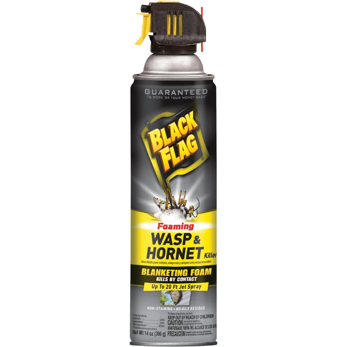 Exceptional Black Flag 14 Oz. Foaming Aerosol Spray Wasp Hornet Killer Fashionable