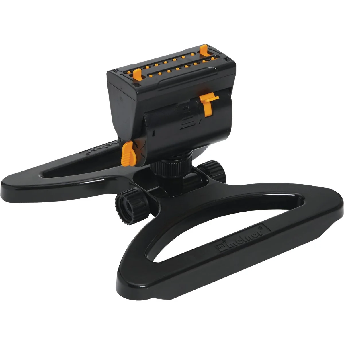 Proven Melnor Poly 3900 Sq. Ft. Black Oscillating Sprinkler Advanced