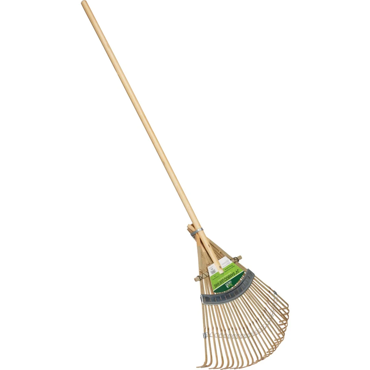 Durable Garden 24 In. Bamboo Leaf Rake 26-Tine Professional