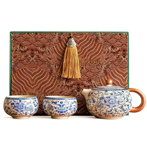 Genuine Floral Tea Pot Tea Cup Set User-Friendly