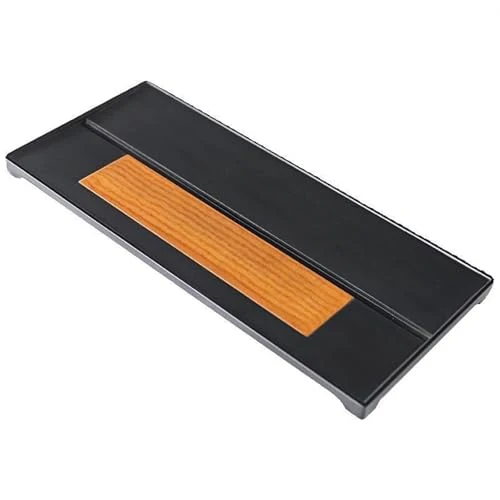 Classic Tea Set Ebony Inkstone Tea Tray Tea Table Home Natural Black Gold Stone Tea Tray Chinese Tea Set Premium Material