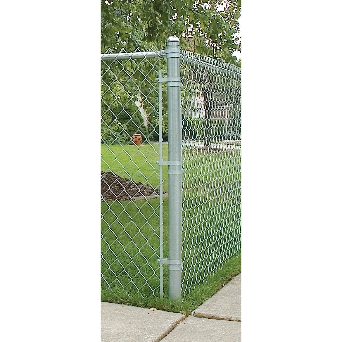 Dependable Midwest Air Tech Line Post 6 Ft. L. x 1-5 8 In. Dia. 18 Ga. Post Exceptional