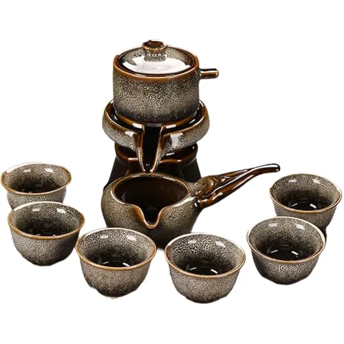Solid Lazy Tea Set Automatic Stone Grinding Pot Next-Generation