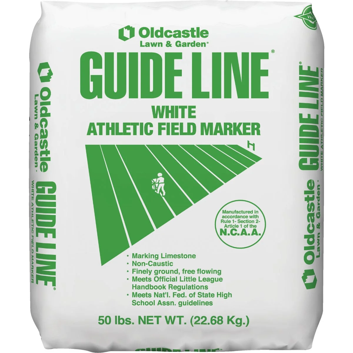 Crafted Guide Line 50 Lb. Field Marking Lime Clean