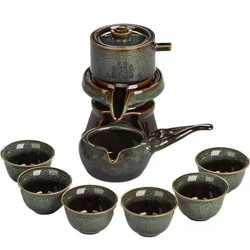 Stylish Lazy Tea Set Automatic Stone Grinding Pot Exclusive