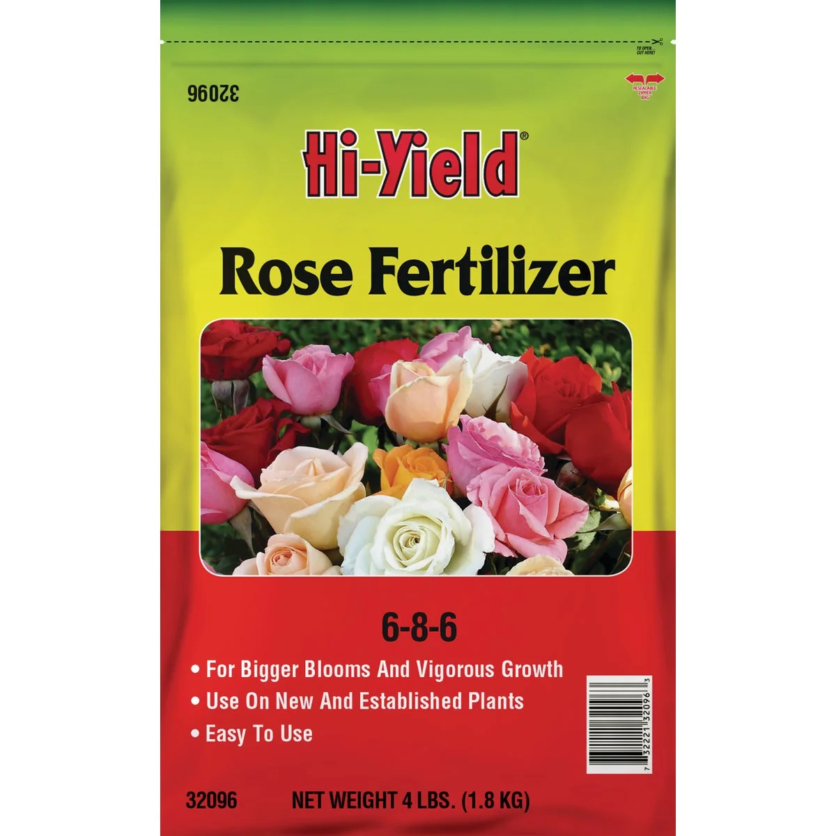 Top-Quality Hi-Yield 4 Lb. 6-8-6 Dry Plant Food Rose Fertilizer Traditional