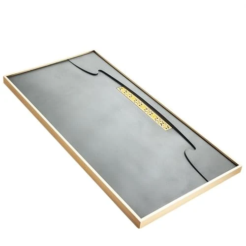 Elegant Tea Set Natural Ebonite Tea Tray Home Simple Copper Stone Tea Table Size Black Gold Stone Tea Sea Tea Set Tray Chinese Tea Set Casual