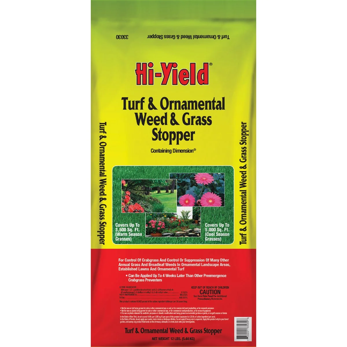 Durable Hi-Yield 12 Lb. Ready To Use Granules Crabgrass Weed Killer Breathable