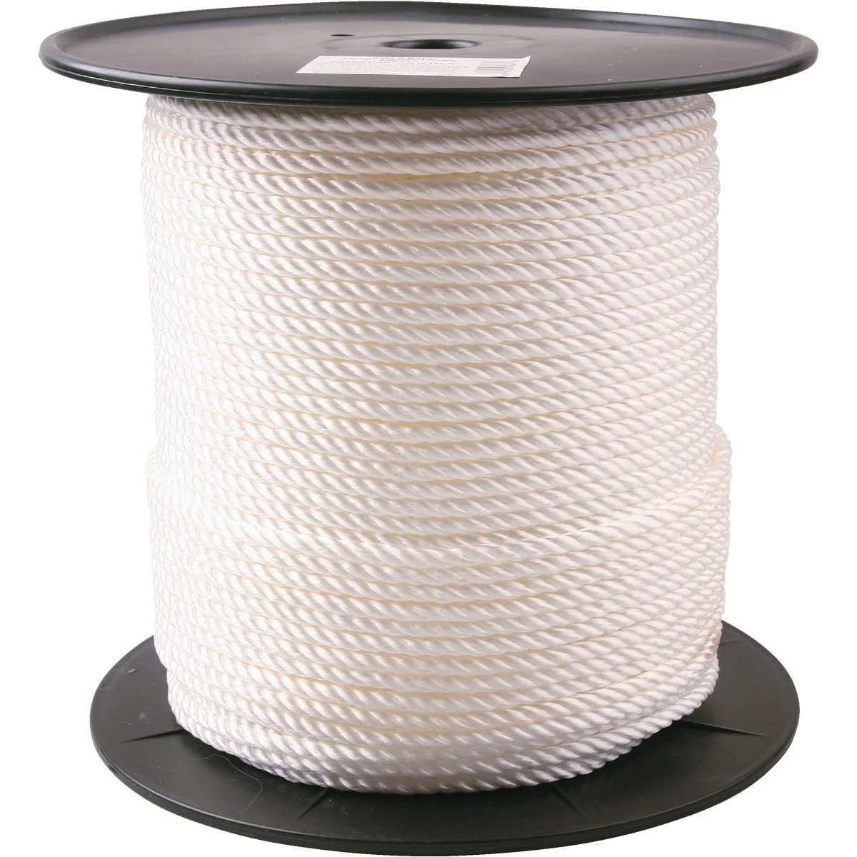 Breathable Do it 1 4 In. x 600 Ft. White Twisted Nylon Rope Easy-to-Use