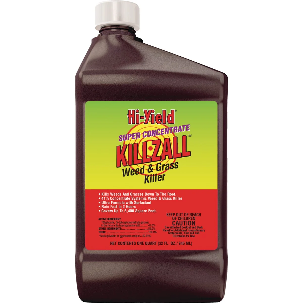 Artisan Hi-Yield Killzall 32 Oz. Concentrate Weed Grass Killer Authentic