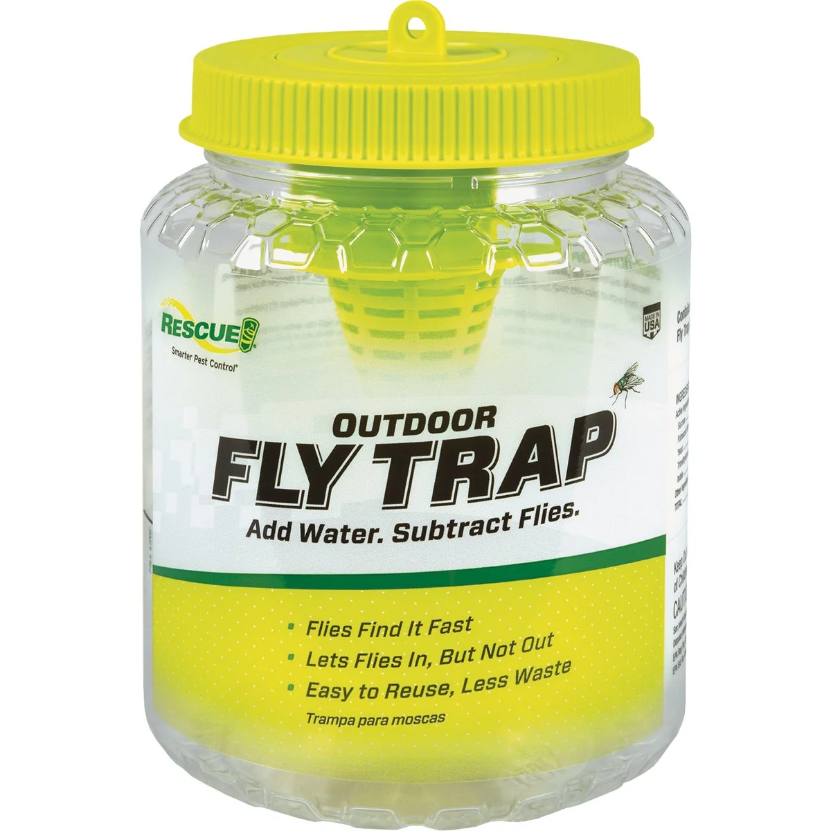 Superior Rescue Reusable Outdoor Fly Trap Traditional