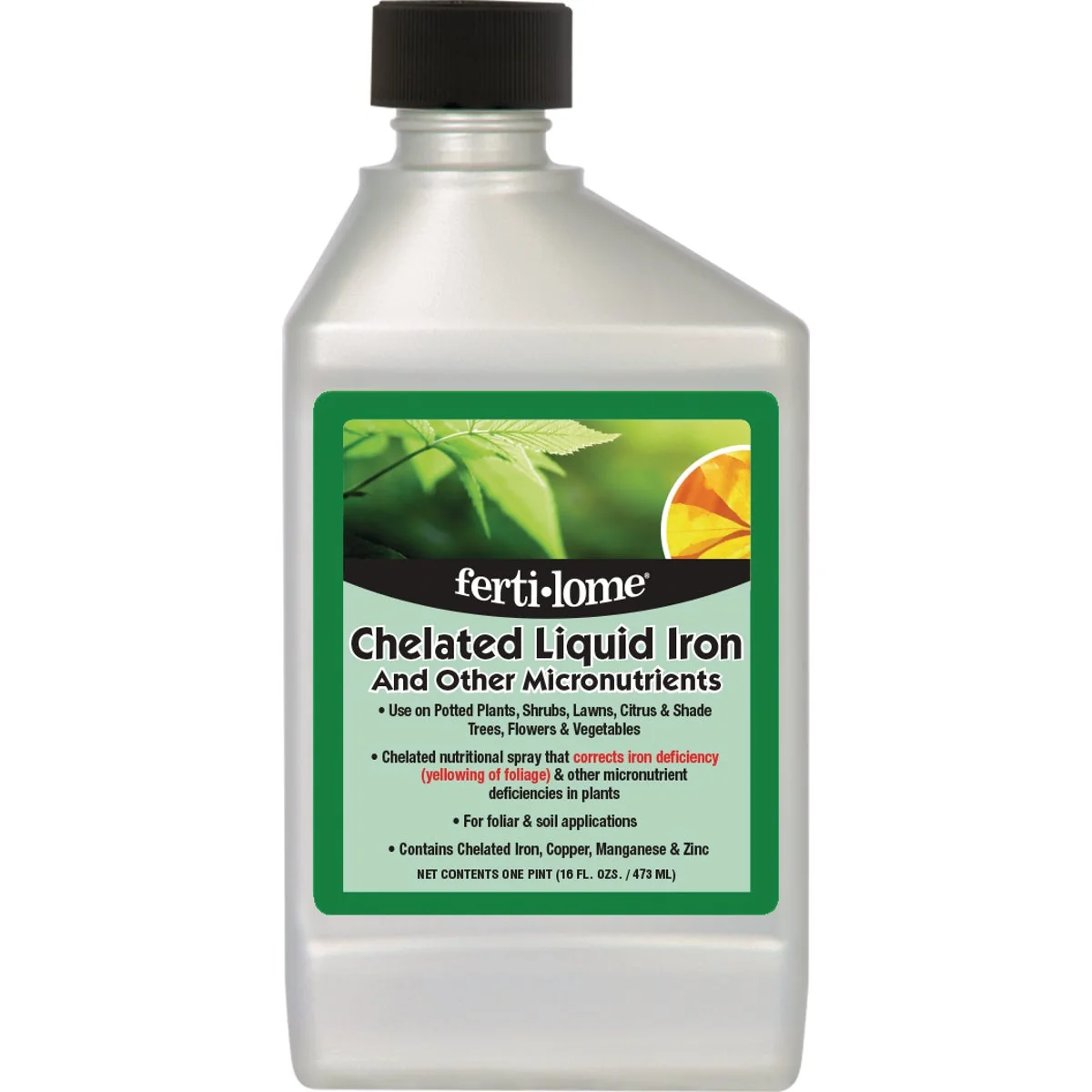 Artisan Ferti-lome 16 Oz. Chelated Iron Formulation Concentrate Liquid Plant Food Consistent