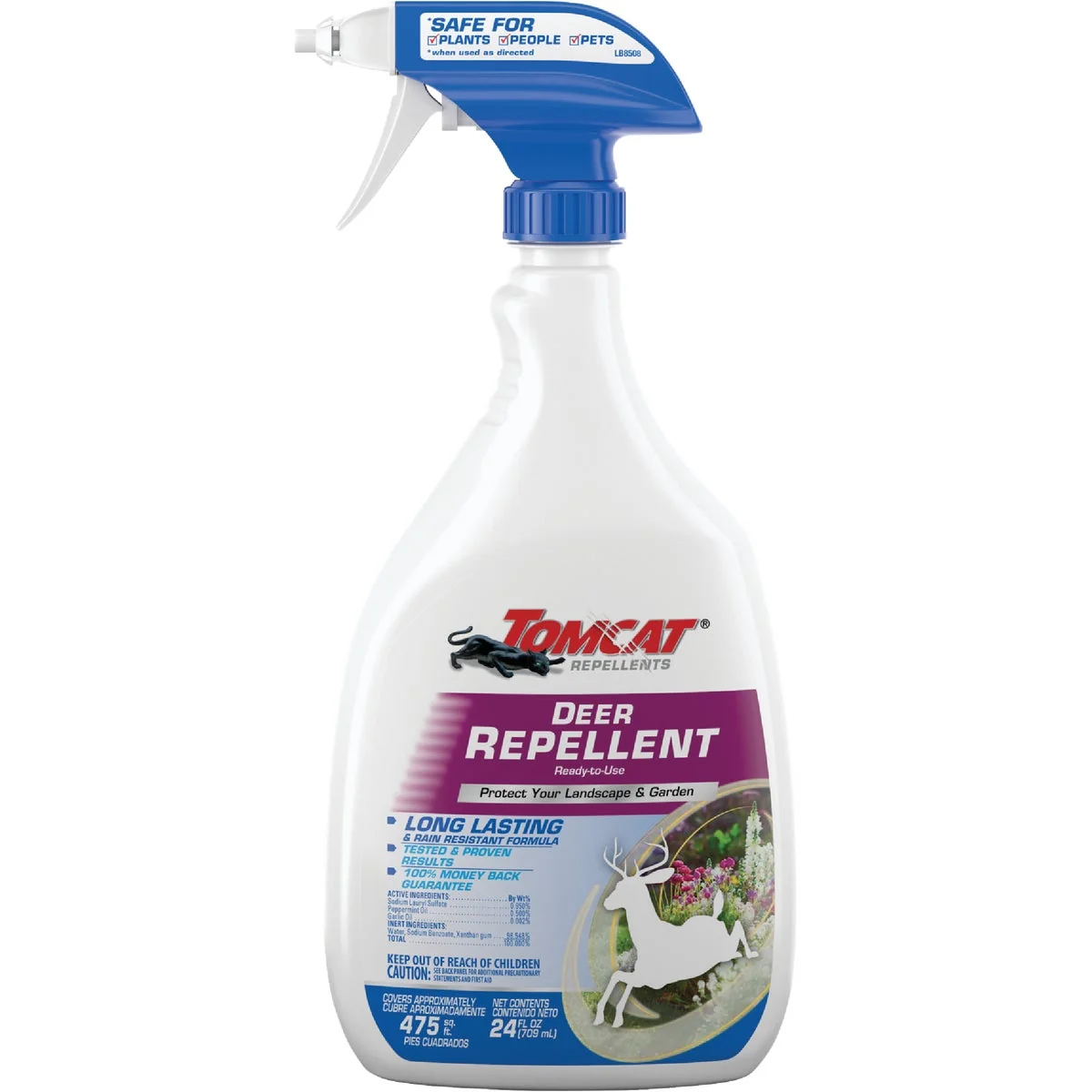 Sustainable Tomcat 24 Oz. Ready To Use Trigger Spray Deer Rabbit Repellent Organic