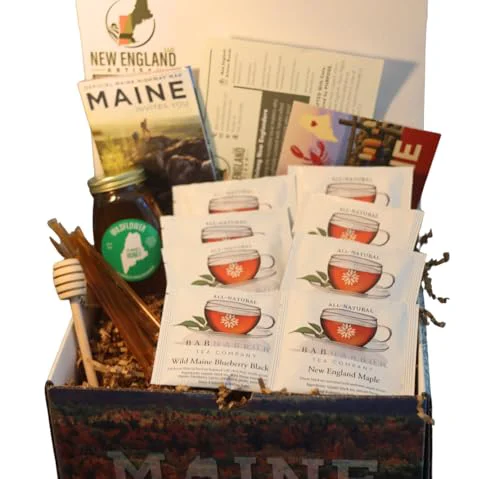 Functional Maine Tea Honey Gift Box Convenient
