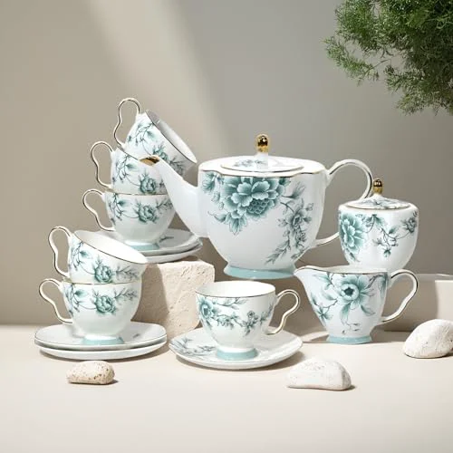Trusted Tea Set for Adults 6.7 Count Genuine