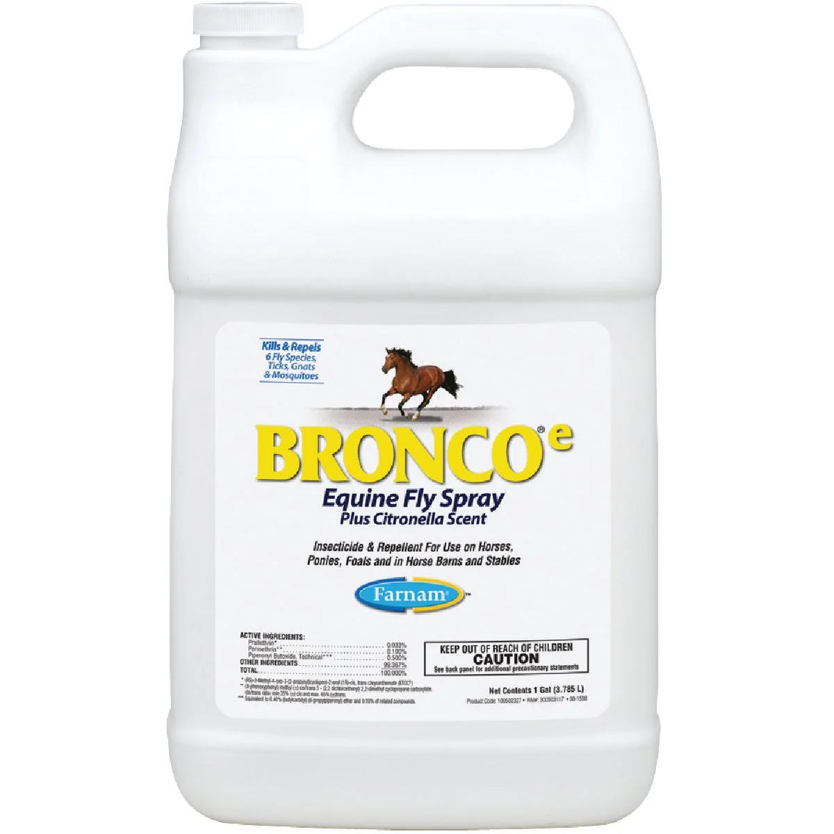 Versatile Farnam Bronco-e 128 Oz. Ready To Use Equine Fly Spray Efficient