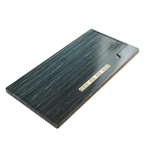 Carefully Designed Tea Set Natural Green Wood Grain Stone Tea Tray Smooth Surface Home Office Modern Stone Tea Table Chinese Tea Set Convenient