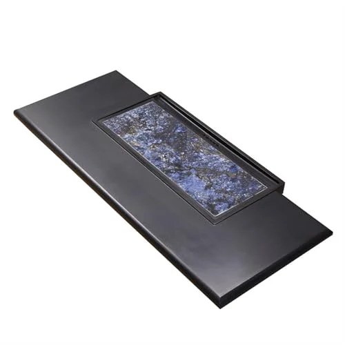 First-Class Tea Set Goldstone Tea Tray Natural Whole Chinese Rock Slab Tea Table Home Simple Tea Set Chinese Tea Set Functional