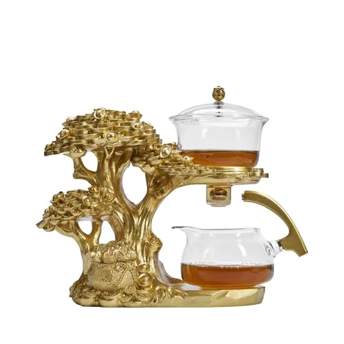 Fast Glass Teapot Set with Infuser Semi Automatic Tea Set Teapot Excellent