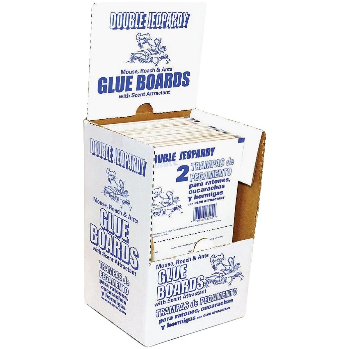 Reliable JT Eaton Double Jeopardy Glue Mouse Trap 1-Pack Superior