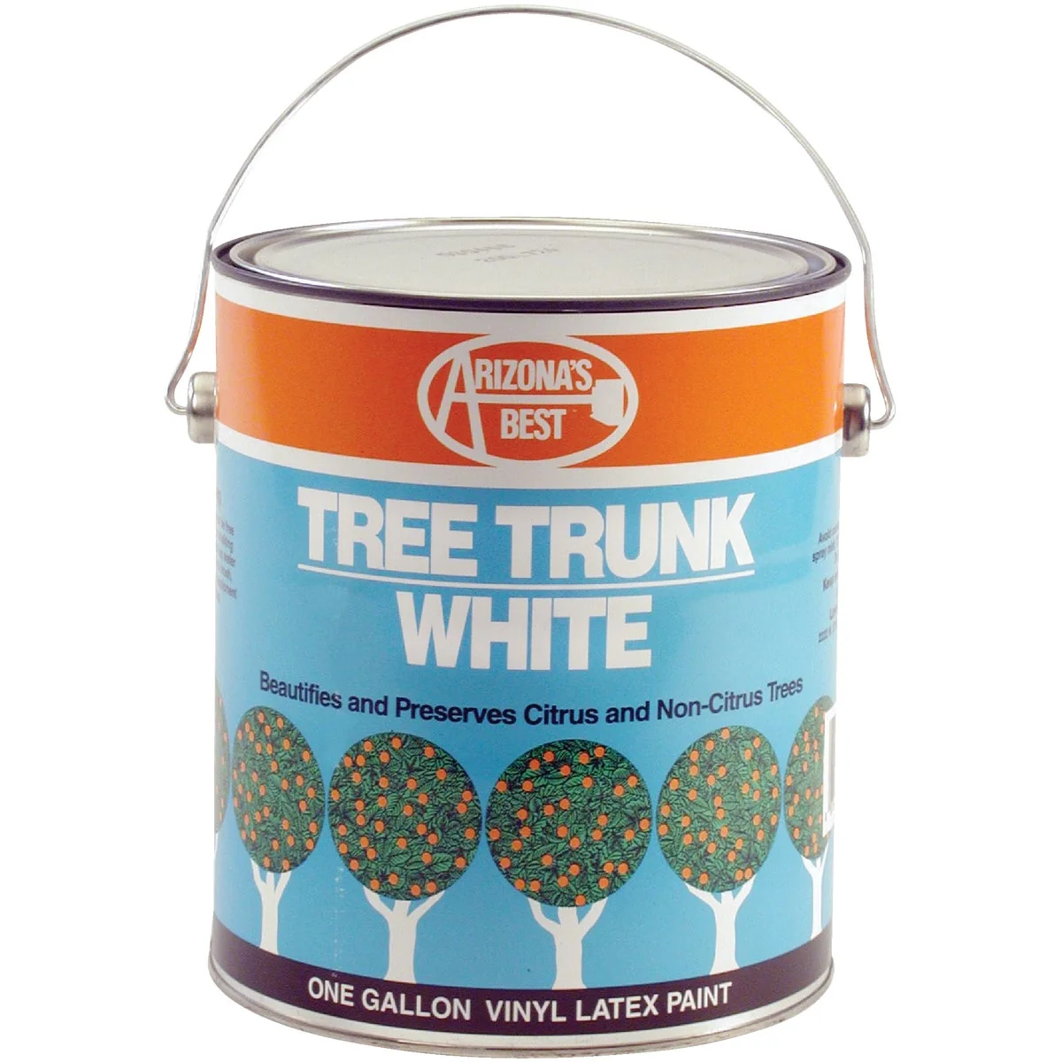 Premium Arizona’s White Vinyl Latex Paint 1 Gallon Tree Trunk Coating Organic