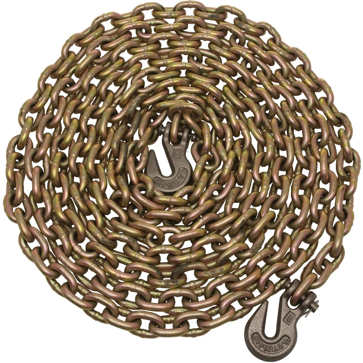 Trendy Campbell 3 8 In. 20 Ft. Yellow Chromate Finished Steel Coil Chain User-Friendly