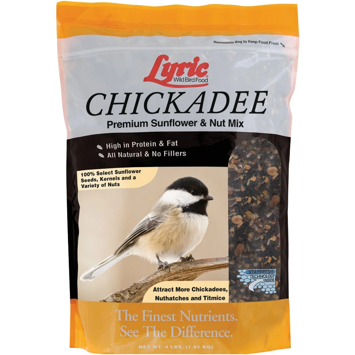 Quality Lyric 4 Lb. Chickadee Wild Bird Seed Comfortable