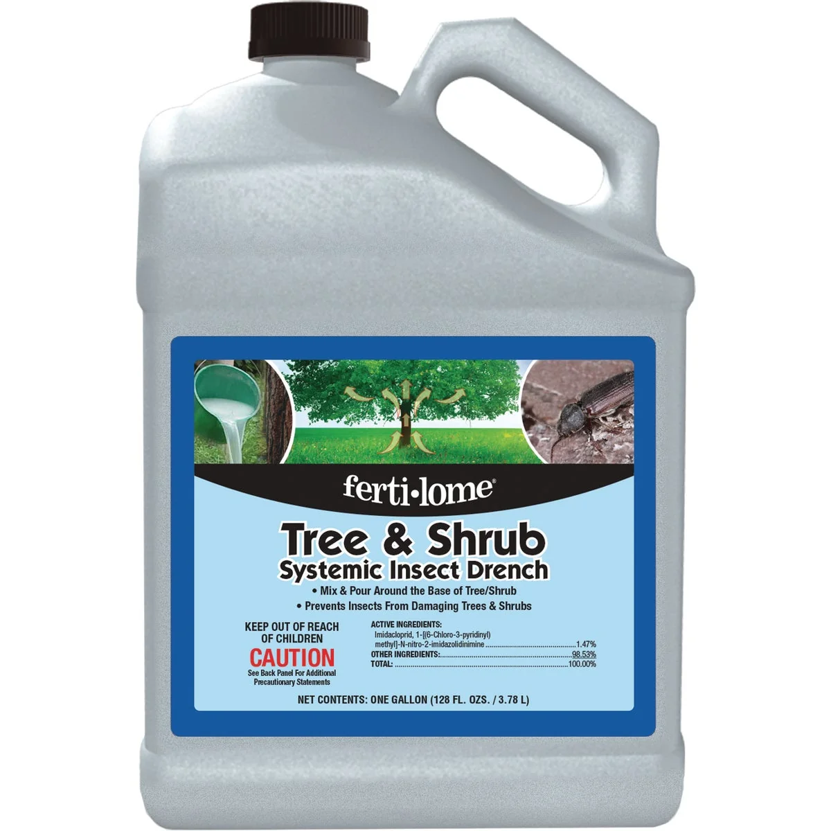 Minimalist Ferti-lome 1 Gal. Concentrate Tree Shrub Insect Killer Unique