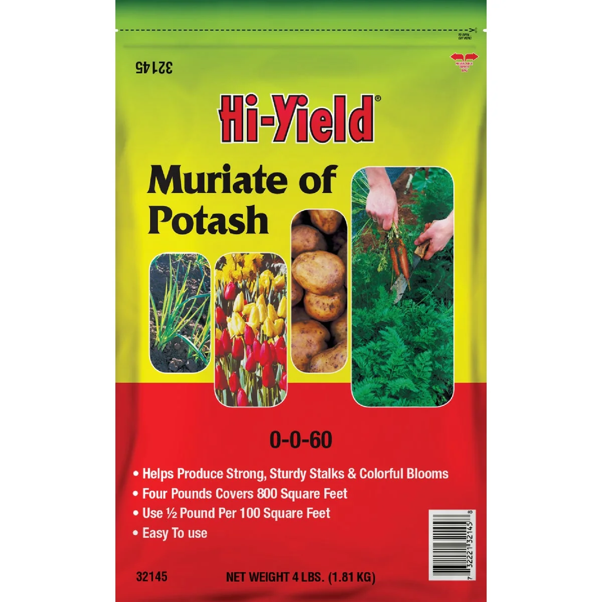 First-Class Hi-Yield 4 Lb. 0-0-60 Potash Relaxed