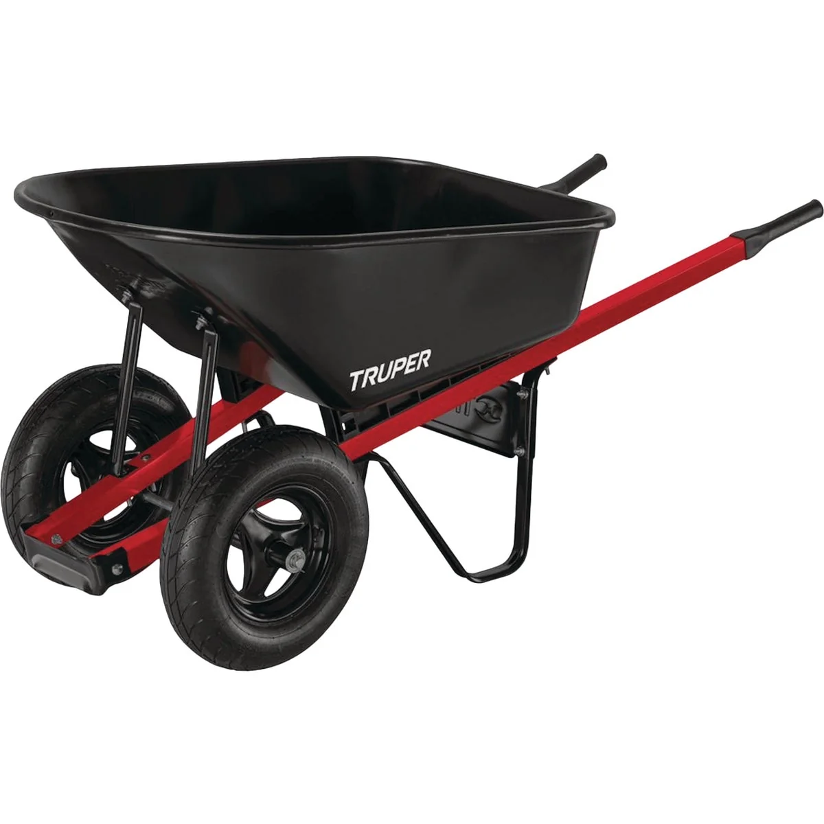 Convenient Truper 6 Cu. Ft. Steel Wheelbarrow Luxury