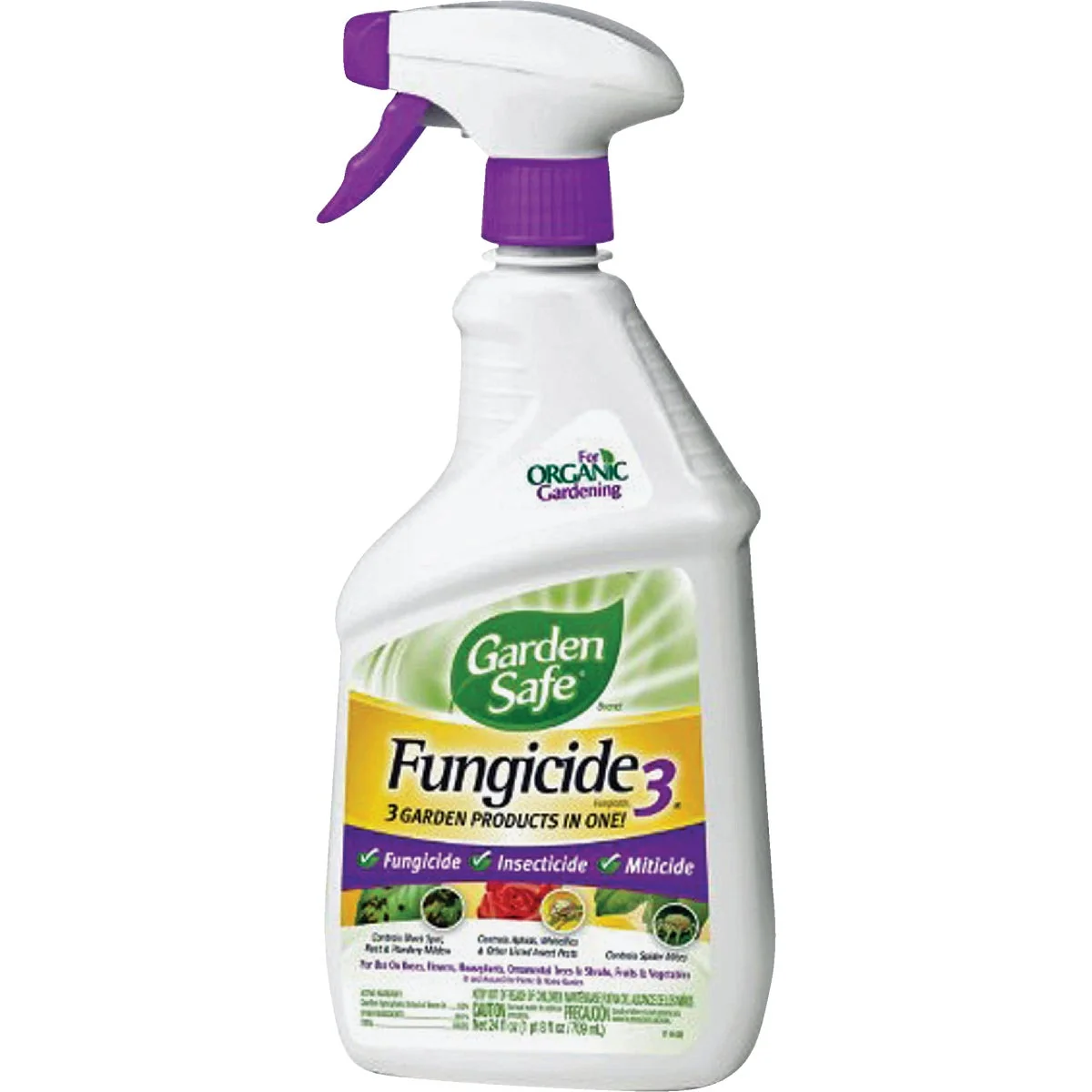 Trusted Garden Safe Fungicide 3 24 Oz. Ready To Use Trigger Spray Fungicide Smooth