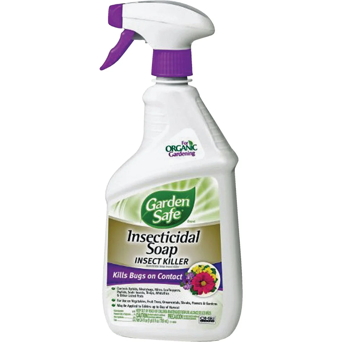 Convenient Garden Safe 24 Oz. Ready To Use Trigger Spray Insecticidal Soap Insect Killer Smart