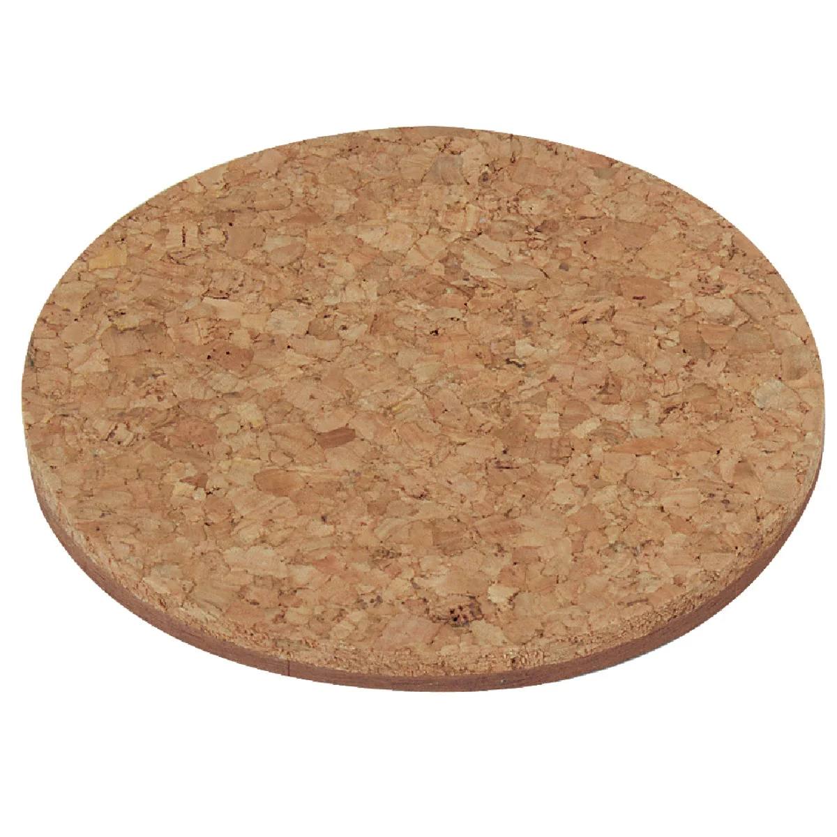 Functional Garden 4 In. Brown Cork Flower Pot Saucer Fast